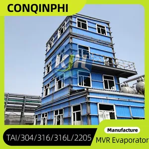 Counterflow MVR Evaporator With Automatic CIP System, Stainless Steel 304, 600L/h thumbnail-3
