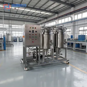 100L Dual-Tank Mobile CIP Cleaning System 24KW Heating 316L Stainless Steel Automatic Cleaning​ thumbnail-1