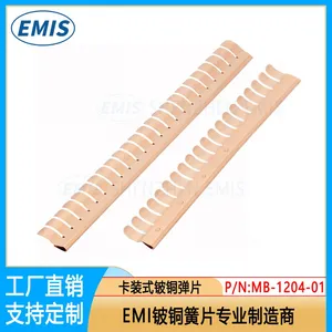 Factory Production& Support Customization EMC Door EMI Strip Shielded Room Becu Spring thumbnail-2