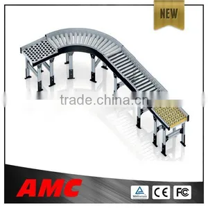 Galvanized Steel Roller Conveyor Portable Rolling Conveyor Line thumbnail-2
