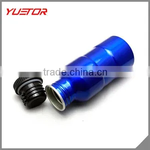 Gym Sports Cycling Jogging Football Reuse Blue 500ML Screw Top Sports Water Bottle thumbnail-1