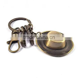 Oem Keychain Factory Creative Cool Cowboy Hat Keychain thumbnail-2