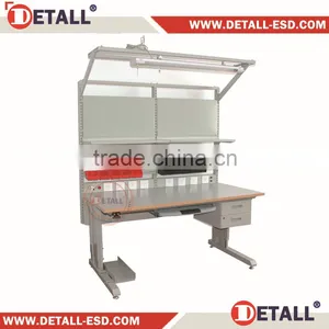 Lab Industrial Workbenches With Power Channel (Detall) thumbnail-1