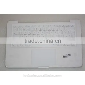 Hard Shell Top Case With Keyboard Spanish Layout For Apple MacBook A1342 thumbnail-2