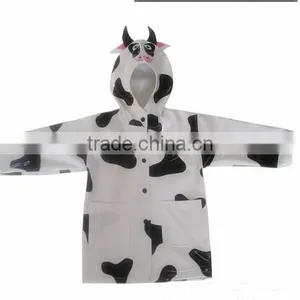 All Over Printed PU Animal Print Raincoats For Sale thumbnail-1