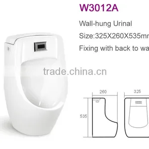 Flush Bathroom Ceramic Sensor Wall-hung Urinal thumbnail-4