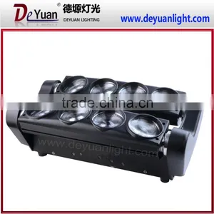 Pro Lighting 8x10w White Led Moving Head Beam Led Spider Light thumbnail-1