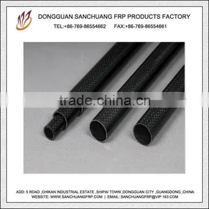 Lightness High Strength and Small Size Carbon Fiber Tubes thumbnail-1