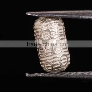 Capsule Shape Pure 925 Solid Sterling Silver Designer Wholesale Beads thumbnail-1
