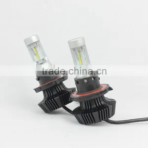 All in One Auto Led Headlight Hi Lo Beam H4 H13 9004 9007 Led Headlight Conversion Kit thumbnail-5