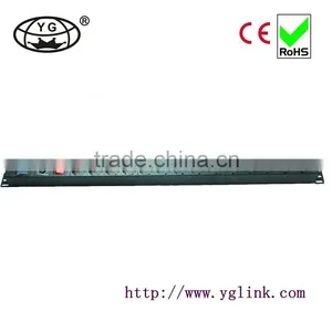 1U 14ways German Type PDU for Cabinet PDU German Type Power Distribution Unit With Switch and Overload Protection Rack PDU thumbnail-1