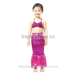 2016 Hot Selling Custom Made Mermaid Tail Kids Swimwear Quality Choice thumbnail-1