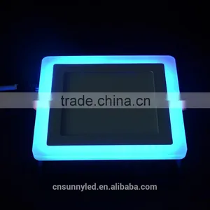 Amazing Price !!! New AC90-265V 3+2W Round PMMA Segmented (Not Synchronization) LED Panel Light thumbnail-4