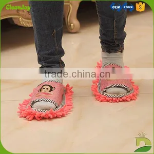Custom Logo Super Absorbent Waterproof Chenille Slipper thumbnail-2
