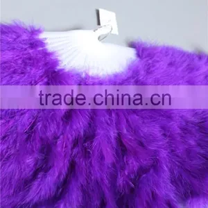 Wholesale Feather Fan Turkey Feather Fan For Party Dance Show thumbnail-4