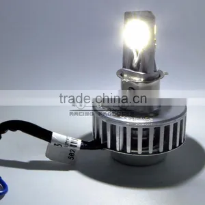 BJ-HL-001 2500LM 18W 7-36V High/Low Beam Bright Xenon Motorcycle LED Headlights thumbnail-5