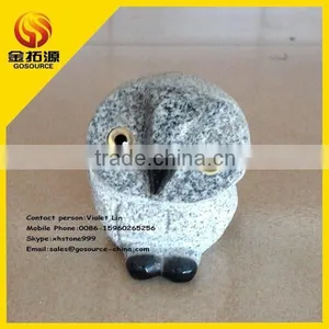 White Wholesale Owl Figurine thumbnail-1