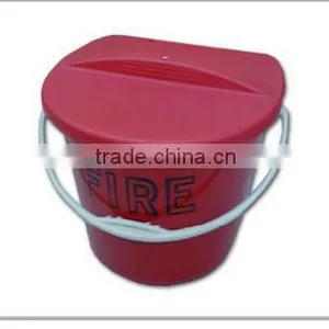 High-quality Best-price Plastic Fire Bucket Supplied With Lid thumbnail-1
