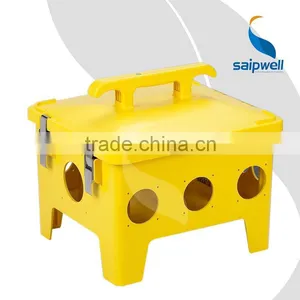 SAIP/SAIPWELL Manufacture Electrical Distribution Box Waterproof Mobile Socket Box thumbnail-2