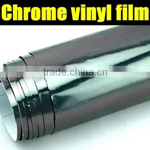 Popular Black Chrome Mirror Sticker for Car Wrapping Decoration thumbnail-1