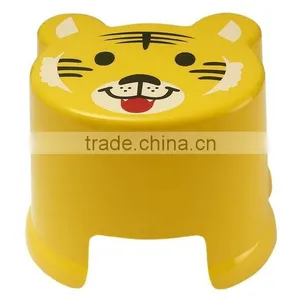 Skid-proof Cute Animal Design Cartoon Stackable PP Plastic Stool for Kids thumbnail-2