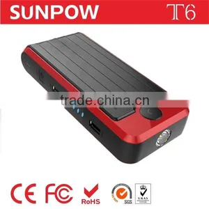 SUNPOW Portable Power Bank 12v Dual Usb Car Charger Jump Starter thumbnail-1