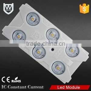 2016 High Brightness ce Rohs Waterproof 6 LED SMD 2835 3W AC220V Led Module IP65 thumbnail-1