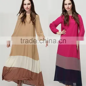 Muslim Long Dress 2015 Fashion Muslim Girl Dress thumbnail-2