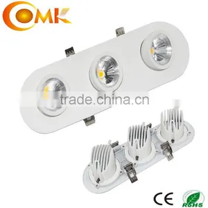 3*7W Adjustable Three Heads COB Led Trunk Lamp OMK-GS004-3 With ce Rohs thumbnail-1