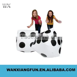 6pcs/lot Large Inflated Household Dice Magic Fun Toys Bar Color Toy thumbnail-1