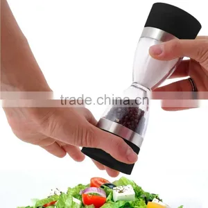 2 IN 1 Pepper Mill Salt and Pepper Mill Rock Salt Mill thumbnail-4
