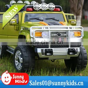 New Product Battery Power Remote Control Ride on Hummer for Boy JJ255 thumbnail-1