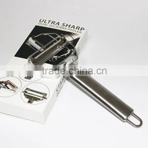 Ultra Sharp Stainless Steel Julienne Peeler Vegetable Slicer Julienne Slicer Kitchen Tool Kitchen Gadget thumbnail-6