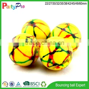 2015 New Promotion Products on China Market Wholesale Wholasale Crazy Custom 45mm Paper Card Bounce Ball thumbnail-1