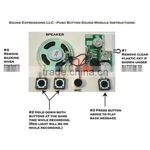 Customized Mini Recordable Sound Modules for Greeting Card With Cheap Price thumbnail-4