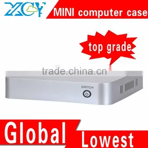 XCY L-19 Htpc Case Itx PC Casing Case Desktop Atx Support RJ-45 Port/microphone/earphone thumbnail-1