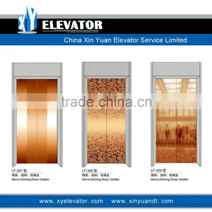 XY Elevator Rose Golden Elevator Door Elevator Selcom Landing Door thumbnail-2