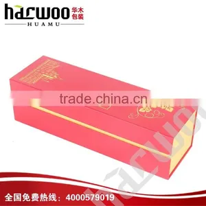 Hinged Paper Wine Bottle Case for Sale thumbnail-6