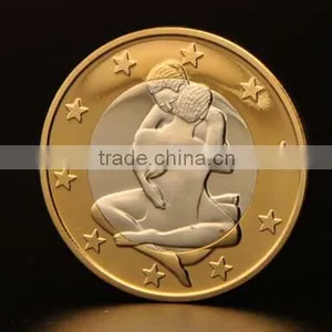 Coins Colorful Sex Girl Gold Coin thumbnail-2