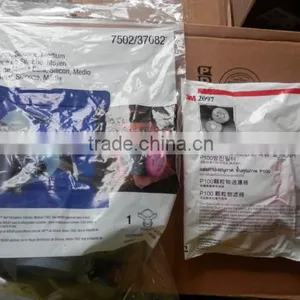 100% Genuine 3M 7502 Half Face Mask and 100% Genuine 3M 2097 P100 Filter $18.5 per Set on Sell! thumbnail-1