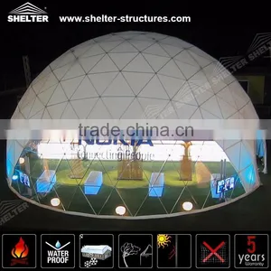 Versatile Steel Frame Structures Geodesic Dome Tent for Event thumbnail-1