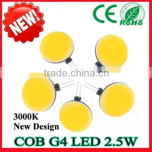 2015 NEW PRODUCTS Car Accessories 2.5w Led g4 12v Cob g4 4000k Led thumbnail-1