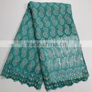 African Lace Fabrics in Turkey African Nigerian Guipure Lace Women Cord Lace for Party Dress thumbnail-6