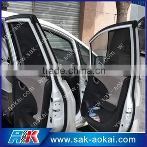 Front & Rear Car Window Shade, Retractable Car Sunshade, Car Magnetic Sunshade thumbnail-2