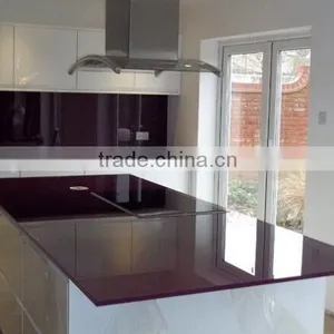 High Quality Tempered Glass Worktops Countertops EN12150, AS/NZS 2208:1996, BS6206 thumbnail-1