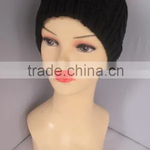 Hot Sale Winter Style Knitted Acrylic Pom Pom Beanie Hats Wholesale thumbnail-3