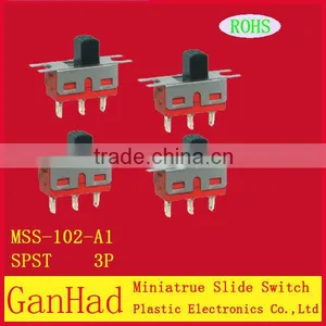 AC Slide Switch of Red & Miniature Slide Switch thumbnail-1