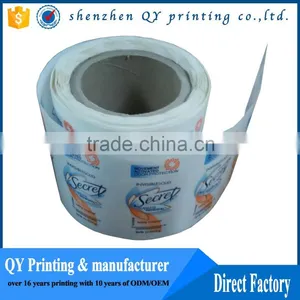 Full Color Printing Paper Roll Sticker.glossy Laminated Paper Labels thumbnail-2