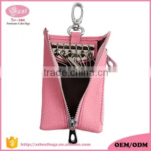 Free Design Metal Custom Leather Key Pouch for Business Promotional With Custom Logo thumbnail-4