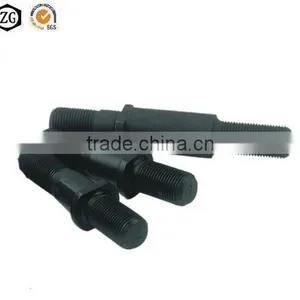 DIN939 Studs Metal Carbon Steel Zinc Black thumbnail-1